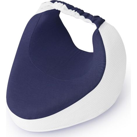 Kniekissen zum Schlafen, orthopädisches Kissen, Celsius-Kissen zwischen den Beinen, Oberschenkel-Ischias-Knie-Schrittkissen, ergonomisches Kissen mit Gurt für Seitenschläfer