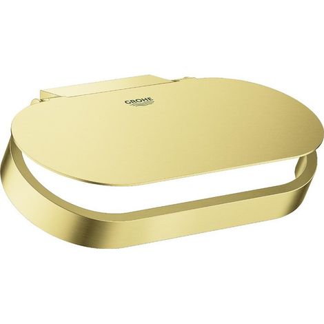 Portarrollos Grohe SELECTION con tapa dorada brillante cepillada