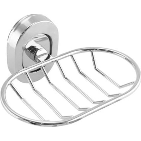 Jabonera Pared Acero Inox Lauxa Home 13x11cm Cromada (1/5)
