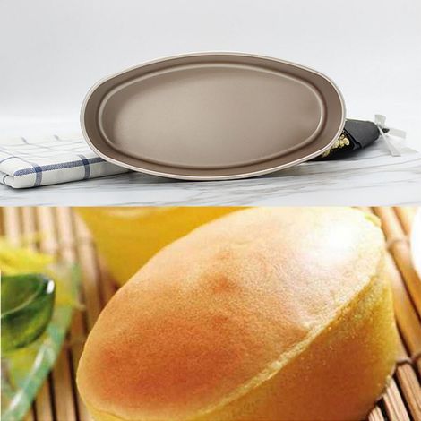 Moule à pain ovale antiadhésif, plat de cuisson pour cake au fromage, moule à gâteau, outil de pâtisserie et cuisine (1/5)