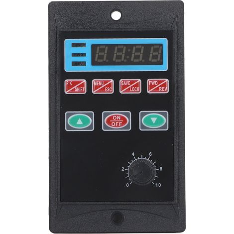 Convertisseur de fréquence pour mini-moteur 400 W, entrée monophasée 220 V, sortie triphasée 0-220 V, contrôleur de vitesse pour pompe à eau (1/5)