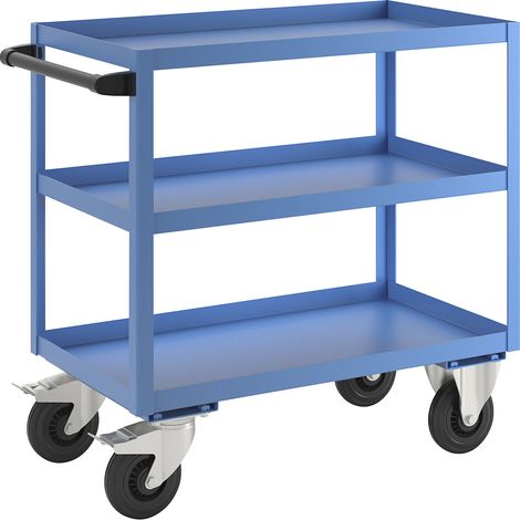 eurokraft pro, Chariot de montage, 3 tablettes, force 350 kg, (1/5)