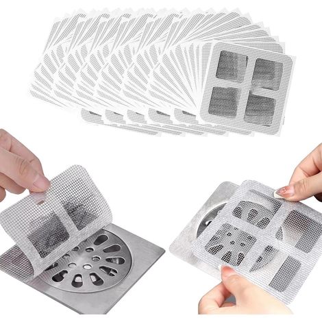 Kit de réparation de moustiquaire - 50 feuilles de ruban adhésif, 10 cm, outil anti-mouches pour fenêtres et portes, fibre de verre, accessoires d'évier, cuisine, salle de bainyu (1/5)