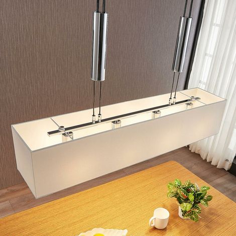 [GEBRAUCHT] B-Ware Lindby Stoff Pendelleuchte Pendelleuchte Lampe Leuchte Mariat Höhenverstellbar