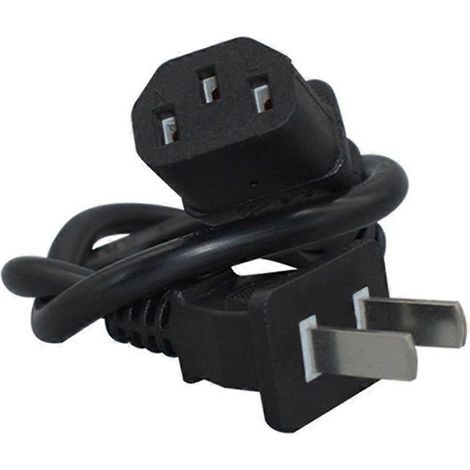 Câble d'alimentation flexible mâle/femelle de 40 cm, rallonge électrique IEC320 C13