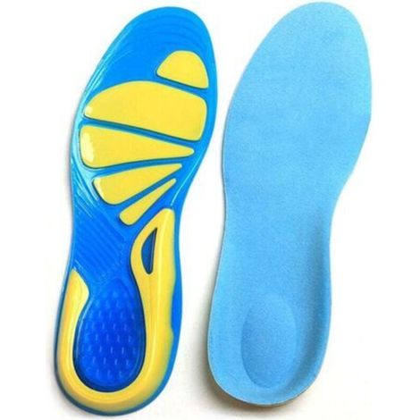 Sem Gel Anti Choc Homme Femme Taille M pour Basket, Chaussure de Sécurité Sport, Randonnée, Marche Soin des Pieds Antidérapante, Anti odeur, Pieds plat ou creux, sensible, hallux valgus S (1/5)