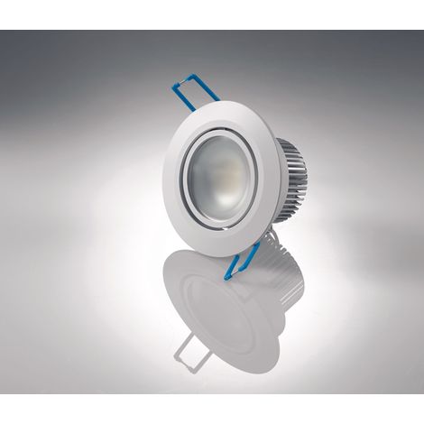 Vivida - ALYS faretti incasso tondo cob led orientabile bianco 4000K  3W