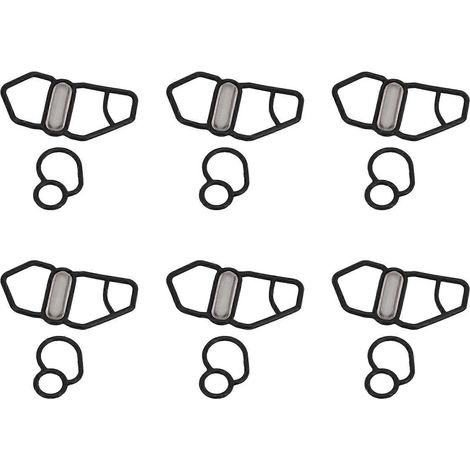 12 joints de solénoïde supérieur et inférieur compatibles avec GSR NSX D16Z6 B18C1 B16A2 B18C5 36172-P08-015 15825-P08-005 (1/5)