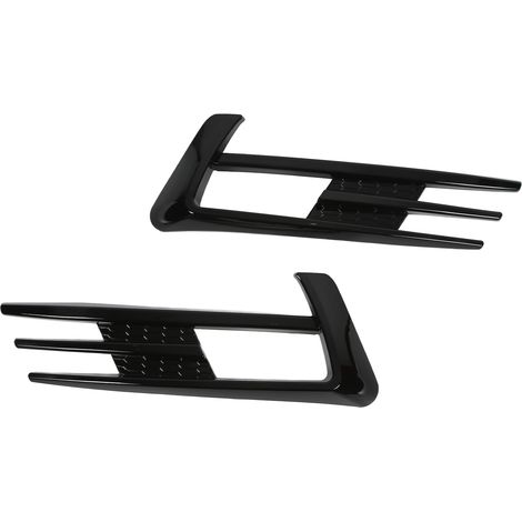 Baguette de remplacement pour feux antibrouillard avant noir brillant (forme de sourcil) sur MK7 2014-2017 (1/5)