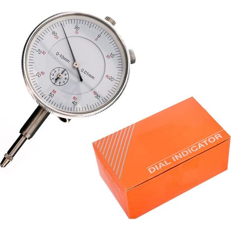 ANALOGE ZIFFERBLATTANZEIGE PRÄZISE MESSUNG DES NABENWELLENRUNDSCHLAGS 0-10MM (1/2)