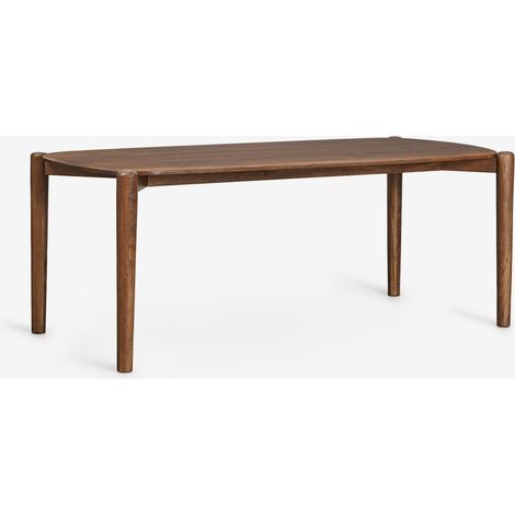 Tavolo da pranzo rettangolare 200x90 cm in legno di mango Gina SKLUM