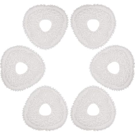 6 piezas almohadillas repuesto para T10 robot aspirador y mopa combo máquina limpieza duro (1/5)
