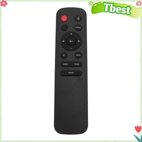 Tbest Télécommande de barre de son Télécommande de Remplacement Compatible avec la Barre de Son SB170 SB120 SB140, son piece (1/5)