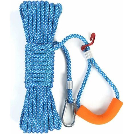 Corde à linge épaisse de pour jardin, extérieur, facile à serrer Tirez et serrez la corde à linge pour plus de commodité (1/5)