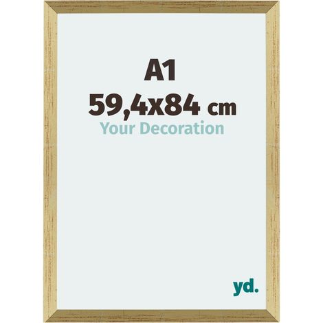 yd. - Cadre photo A1 59.4x84 - Or Brillant - MDF - Mura (1/5)