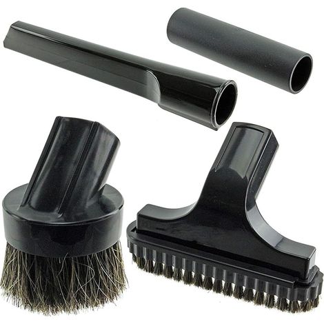 Mini Brosse pour Escalier et Suceur Plat compatible avec Numatic Henry Hetty Aspirateur (32 mm)