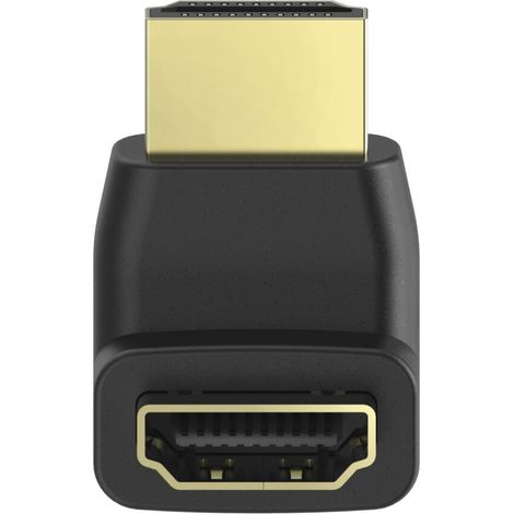 Hama 00205164 HDMI Adapter 90° Stecker Kupplung Schwarz