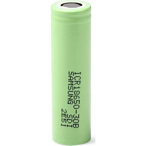 Samsung ICR18650-30B Batteria ricaricabile speciale 18650 Flat Top Li-Ion 3.7 V 2950 mAh 1 pz.