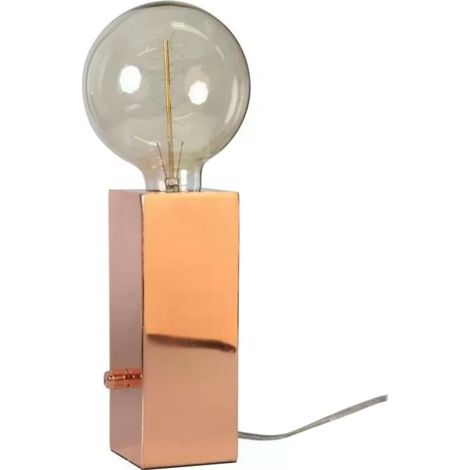 Opjet 011627 - Dimmable lamp "TOTEM" E27 40W - 7.5x7.5H20cm - Copper