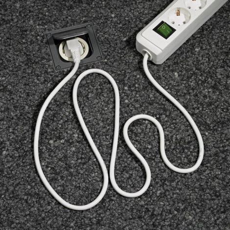 brennenstuhl-1159520400-base mxfaltiple eco-line blanca con interruptor (6 tomas y 3 m) (1/4)