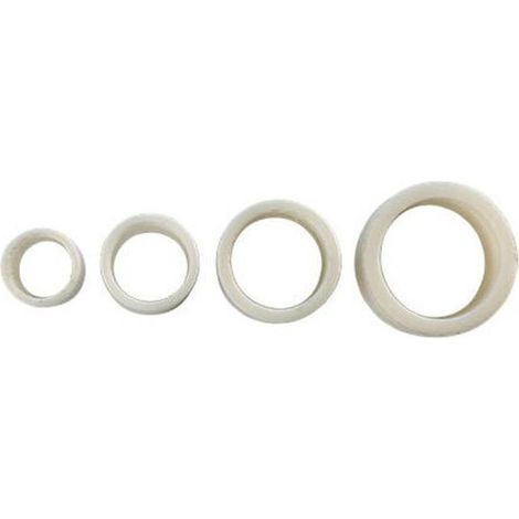 Lot de 4 Bagues Nylon Meule Touret 32/25,4, 25,4/20, 20/16, 16/12,7 - Accessoires de Meulage - Diamwood