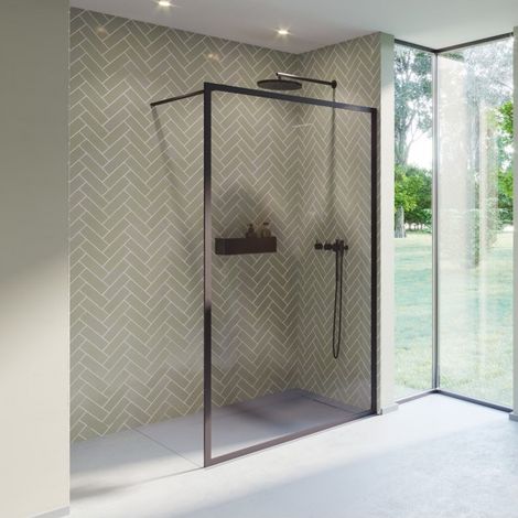 Paroi de douche italienne LUCID 400 RIHO 160x200 cm (1/3)