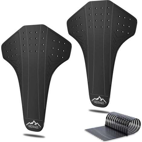 Garde-boue VTT Avant et Arrière Kit de Protection Boue pour Vélo de 26 à 29 Pouces avec Serre-câbles (1/5)