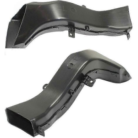 1 paire de supports de radiateur avant gauche et droit, conduits d'admission d'air en plastique noir 51748054229 51748054230 pour BMW Série 3 F30 F31 (1/5)