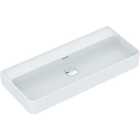 Lavabo STRADA II sans trou pour robinetterie, dessous poncé 1000 x 430 x 170 mm blanc IDEAL STANDARD