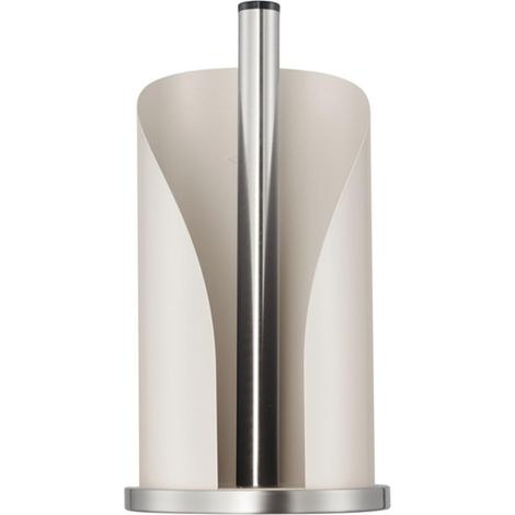 Porte-Rouleau de Papier Toilette de Couleur Sable Mat en Acier Inoxydable et tôle d'acier laquée colorée, Socle Stable en Acier Inoxydable, pour Rouleaux de Papier essuie-Tout Standard ou 2 à 3 (1/5)