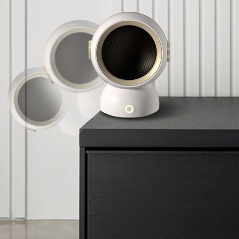 Nouveau petit radiateur électrique silencieux de bureau à haute puissance, blanc (1/4)