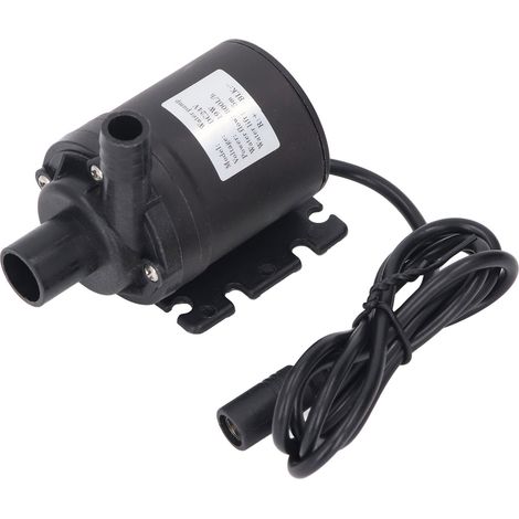 Pompe submersible 200 GPH (800 L/h) silencieuse pour fontaine, bassin et aquarium - Hauteur de refoulement : 5 mètres - 24 V CC (1/4)