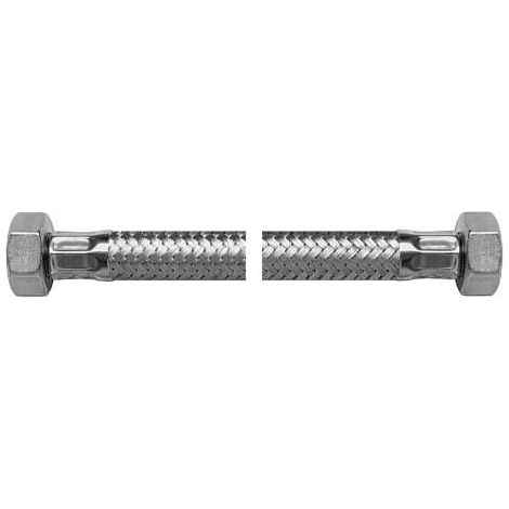Viper Plus 1/2" Edelstahlgewebeschlauch mit WW-Gewinde - L 30 (1/4)