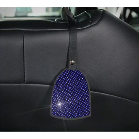 Lot de 2 crochets universels pour appuie-tête voiture avec strass (1/5)