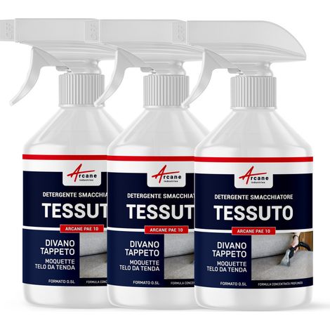 Detergente per tappeti, tende da sole, moquette, tele e tessuti - 1,5 L (3 x 0,5 L)  - ARCANE INDUSTRIES (1/5)