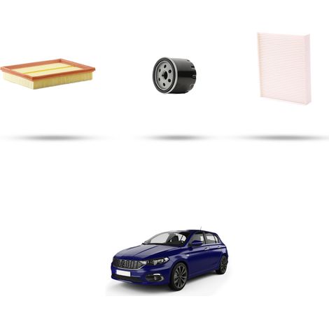 Kit tagliando 3 filtri compatibile con Fiat Tipo II 1.0 74kw dal 2020 (1/5)
