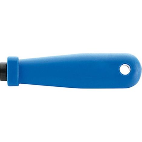 Manche de lime en plastique, Long. : 125 mm, Pour limes de Long. jusqu'à 300 mm, Forme carrée, triangulaire, ronde, autres limes étroites