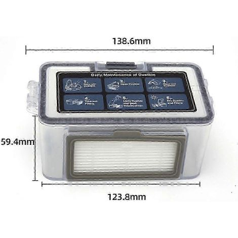Bac à poussière pour aspirateur robot BR150/BR151 (boîte à poussière)