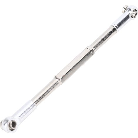 Tige de direction supérieure compatible avec les camions militaires MN-D90, MN-91 et FJ-45 (accessoires de mise à niveau, argent, MN-016S) (1/5)