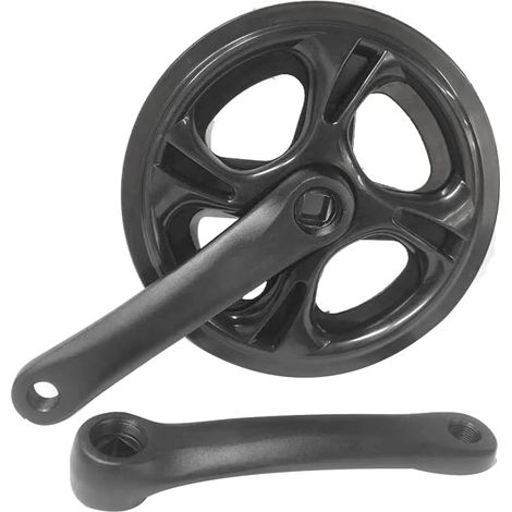 Folding Bicycle Crankset Single Speed 42T - Hollow Tooth Plate - Bicycle Accessories (1/5)