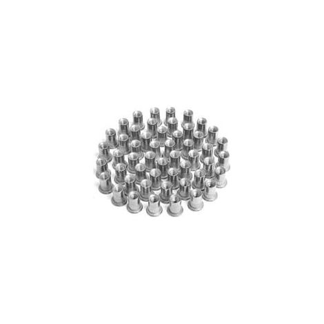 100pcs M4 Rivet Nuts, Threaded Insert Rivet Nuts, Stainless Steel Rivet Nuts, for Repairing Furniture Decorations and Crafts MUMU (1/4)
