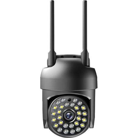 5MP 5G WiFi IP Camera Wireless Outdoor PTZ Camera AI Tracking Security Camera 1080P CCTV Surveillance Two-Way Audio Mini Camera (1080P Add 64G Card) (1/5)