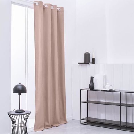 Rideau isolant TODAY Rose 140x240 cm (1/2)