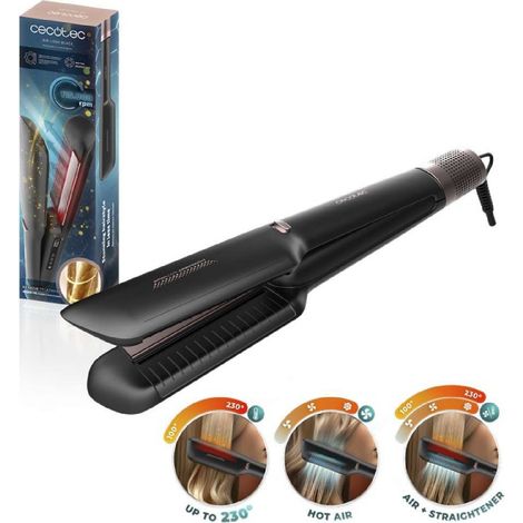 Plancha alisadora Cecotec Air Lisse negra
