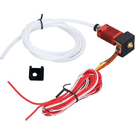 Extrudeuse Hotend MK8 pour imprimante 3D, 24V, 50W, tête de buse de 0.4mm, extrémité chaude pour la série CR 10 (1/5)