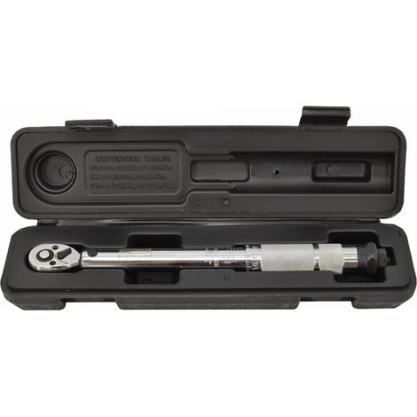 Awtools Drehmomentschlüssel 1/4" 5-25 Nm schwarze Linie