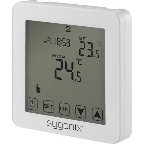 Sygonix SY-4961570 Touch 2 Raumthermostat Unterputz Wochenprogramm  1 St.