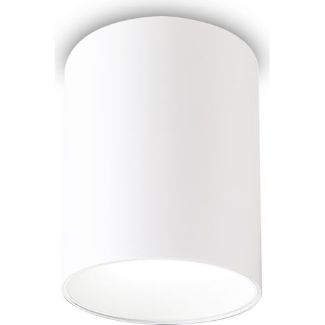 Plafoniera Contemporanea Nitro Alluminio Bianco Led Integrato 25W 3000K Ip20