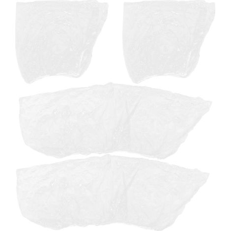 4 Pièces Housse pour Vélo Jetable en PE Légère et Étanche, Protection Extérieure la Pluie Poussière pour Moto et Vélo, pour Usage en Plein Air (1/5)