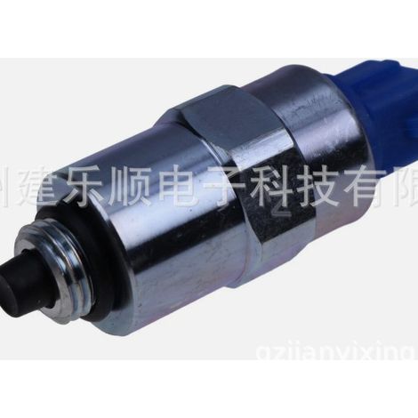 176-6219 Solenoid Valve 12V is suitable for Caterpillar 3054, 3056, 16D, 420D, and 424D. (1/4)